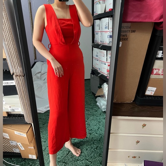 L’atiste by amy wide leg jumpsuit with pockets Dec sale - Picture 2 of 8